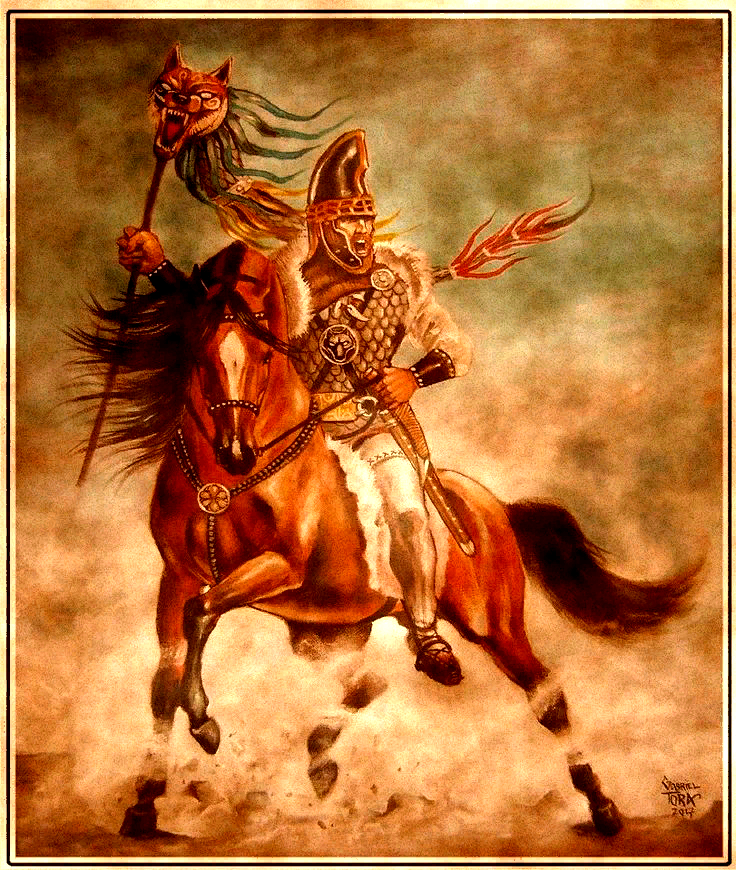 Фракийский воин.