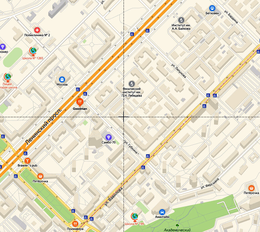 Часть академического городка