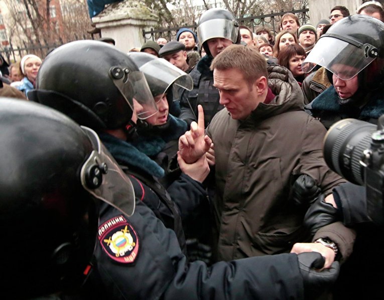 Запретить лицо. Навальный полиция.
