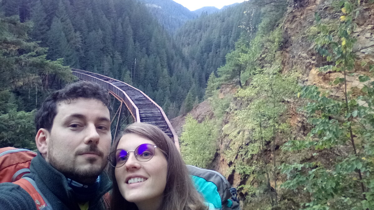 Железнодорожный мост через Ladner Creek