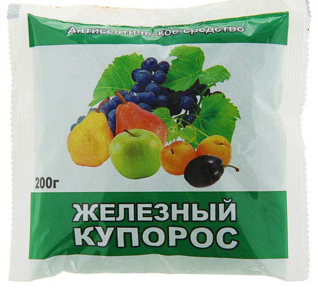 Железный купорос-проверенное средство от грибковых заболеваний
