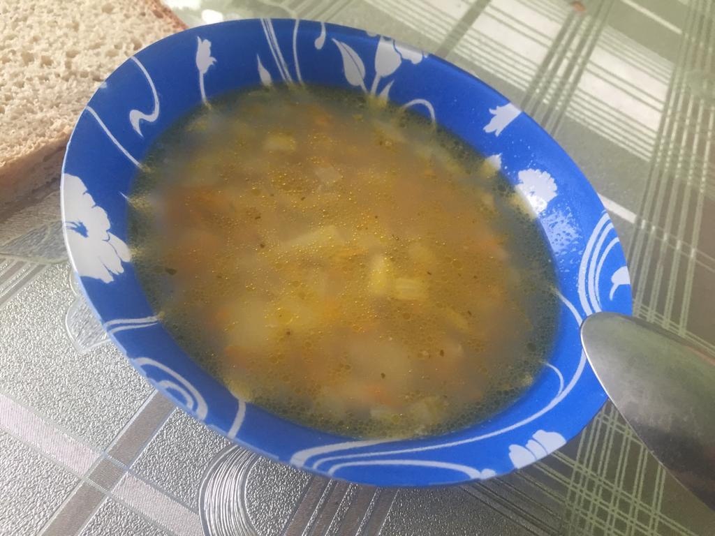 суп гречневый с курицей