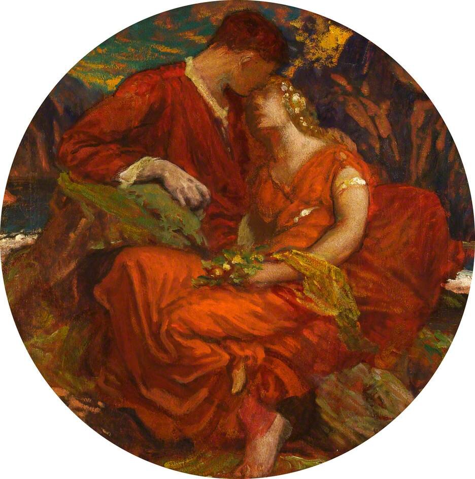 Геро и Леандр. Кристофер Уильямс. 1925 г.