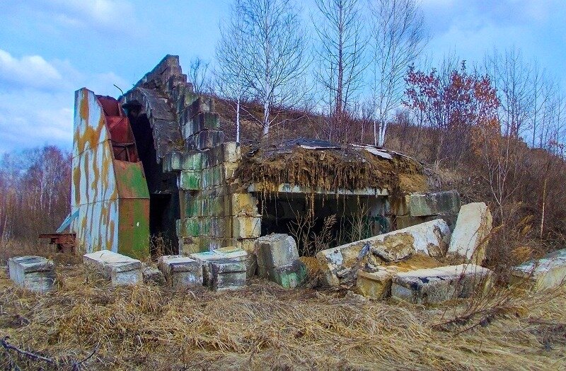 Заброшенный военный аэродром 