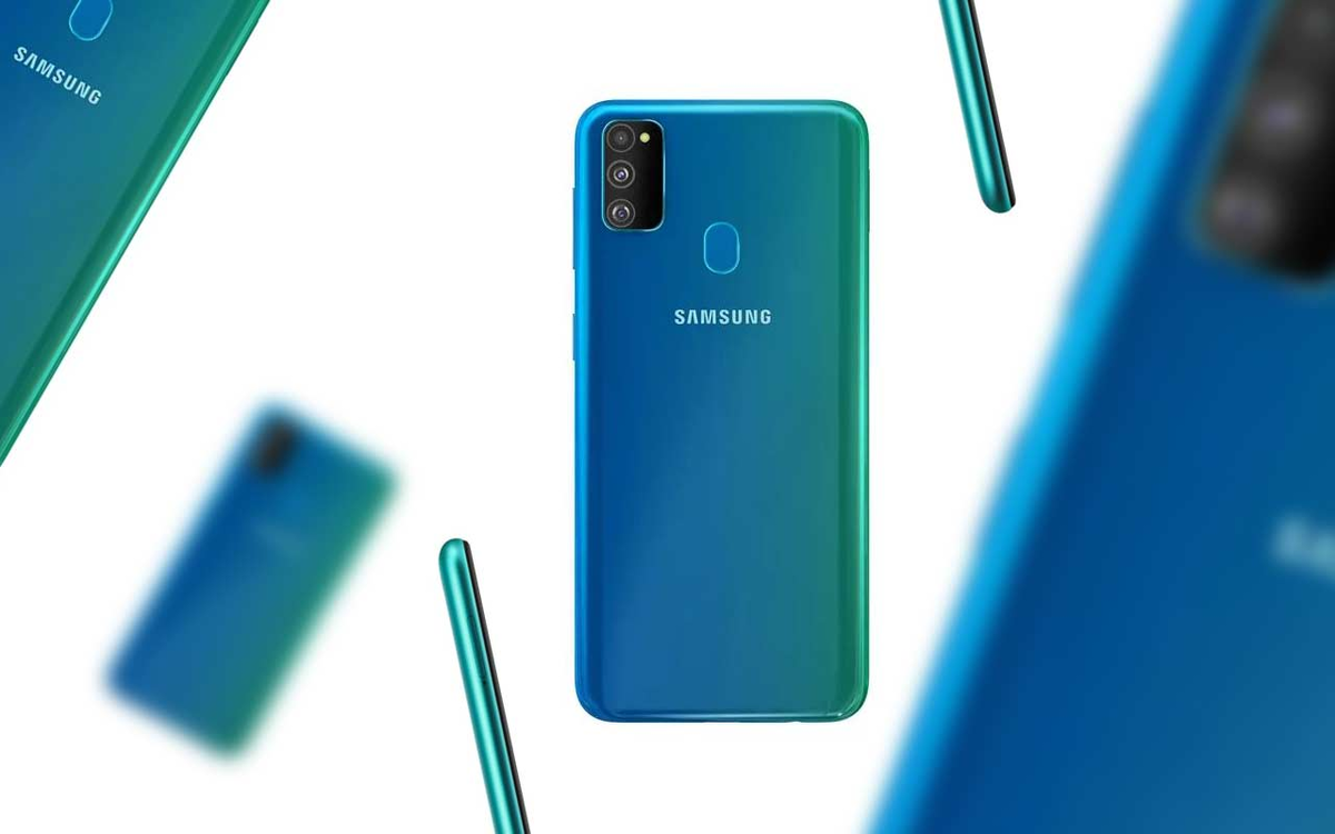 Samsung Galaxy M30s backside