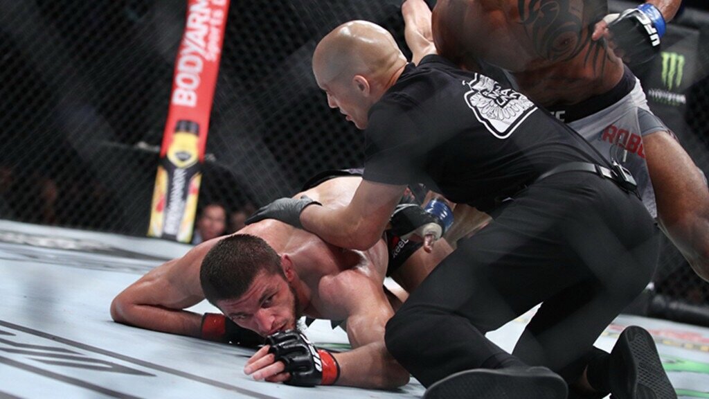 нокаут. Остановка боя