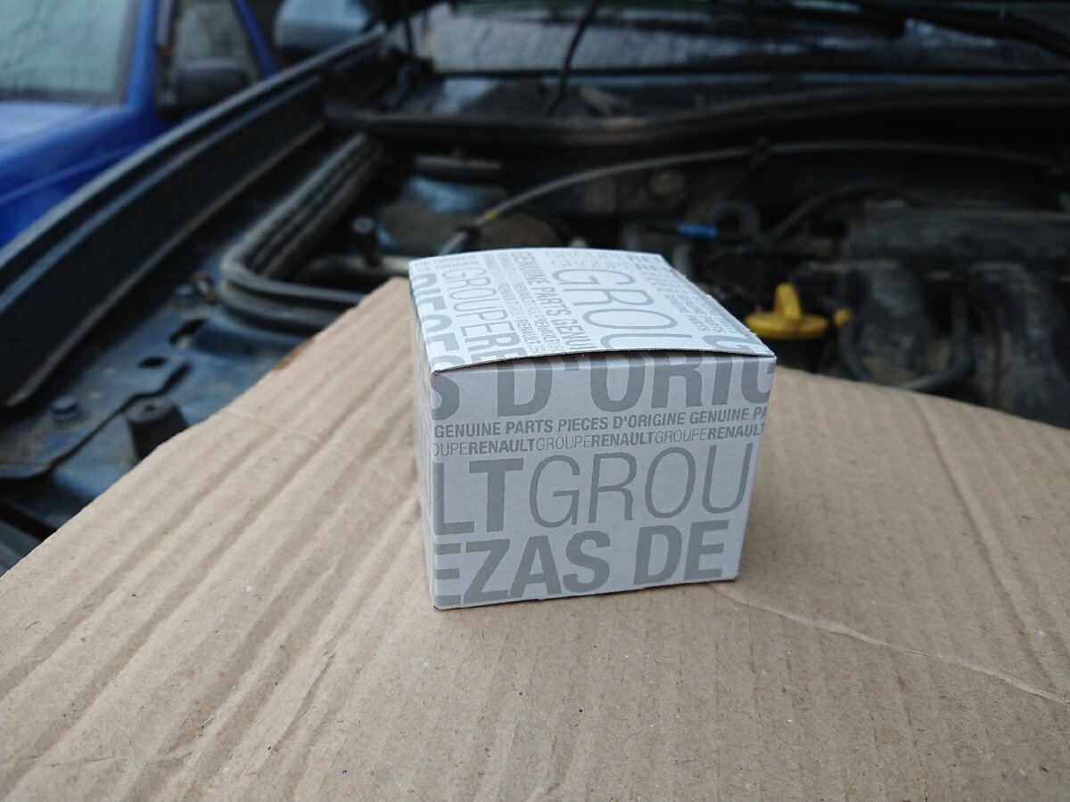 А вот и коробочка с термостатом