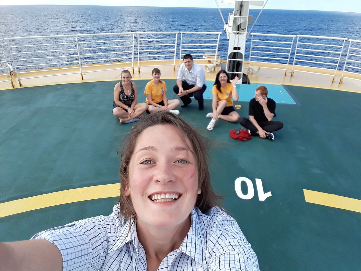 Перерыв между сменами. 