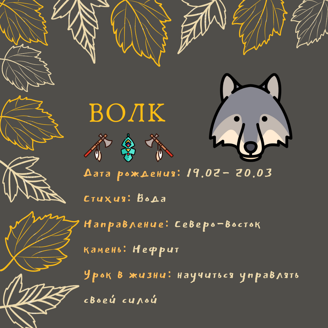 Узнай своё тотемное животное по дате рождения (гороскоп индейцев) ЧАСТЬ 3 |  Route 66 | Дзен