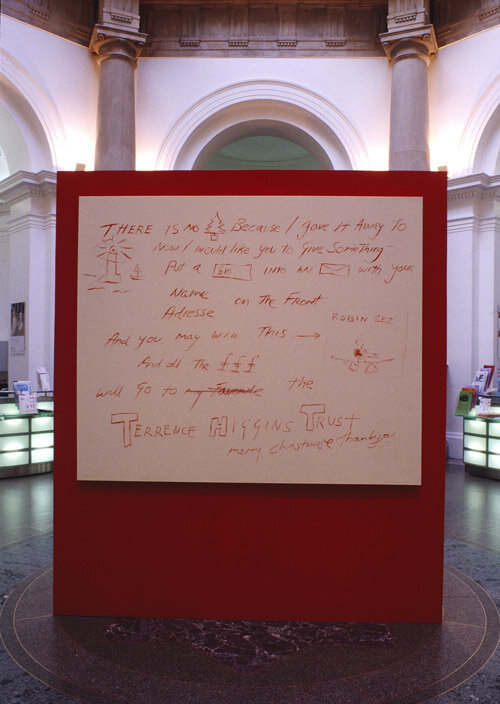 Трейси Эмин, рождественское дерево в Tate Britain, 2002.