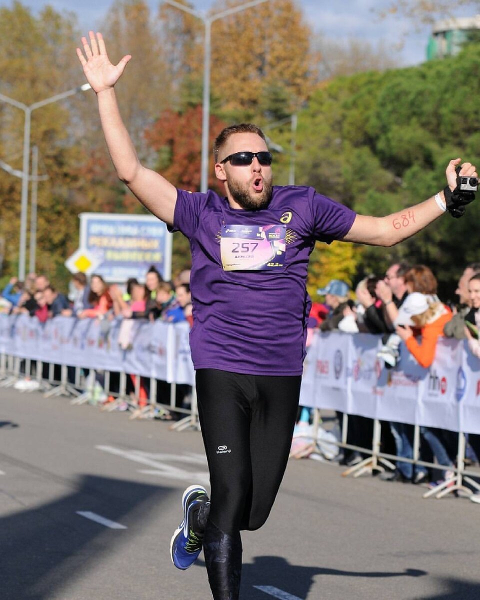 Мой финиш Сочи Марафон 2016. Видео вы можете посмотреть на моем Youtube канале, ссылка в профиле.