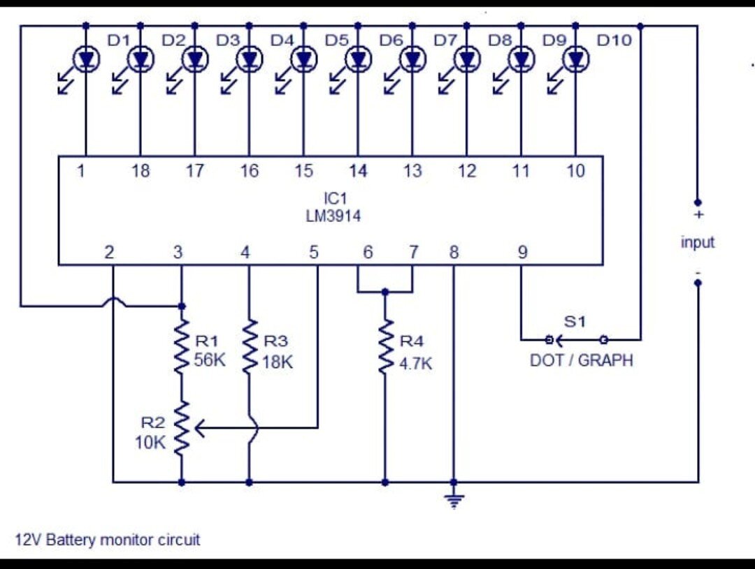 Lm3914. Lm3914n-1 индикатор напряжения. Lm3916 индикатор уровня сигнала схема. Lm3914n-1 индикатор уровня заряда аккумулятора. Схема включения микросхемы lm3914.