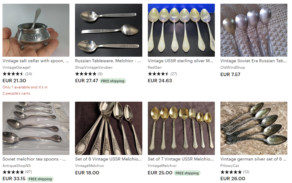 Вот это да! Тут уже цены приятно удивляют - ну прямо миллионы можно заработать на Etsy)