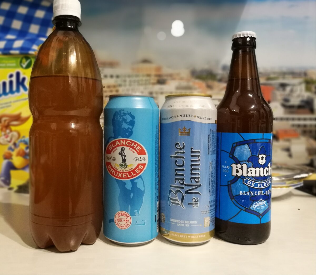 Дегустация и сравнение пива в стиле Blanche (Бланш) | Sibeerian Beer World  | Дзен