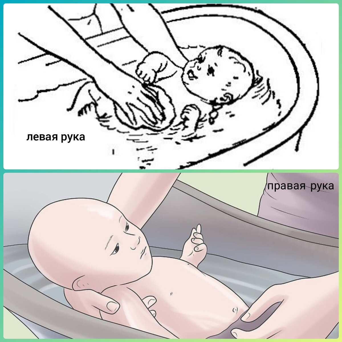 Как правильно подмывать новорожденную девочку под краном в картинках пошагово в домашних условиях