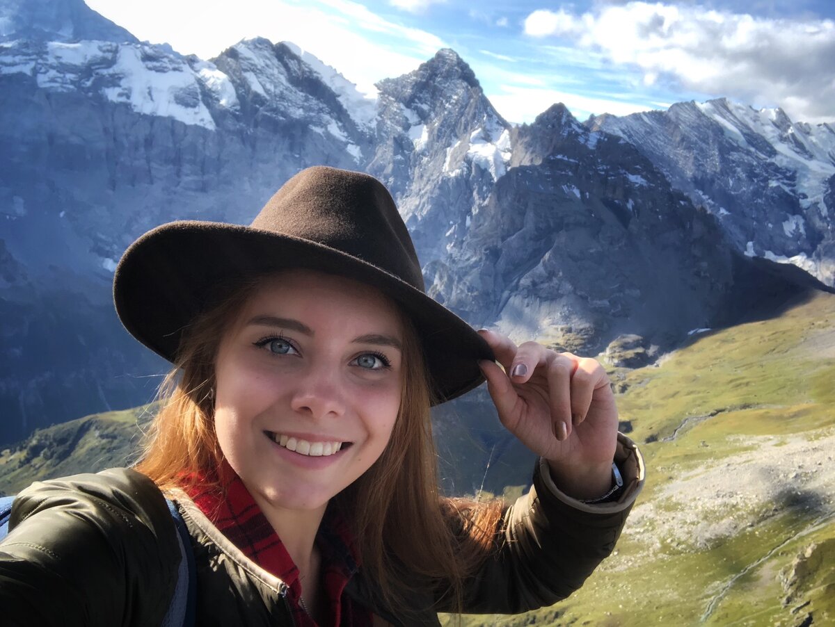 Посылаю привет с солнечного Шильтхорна. Фотография из личного архива