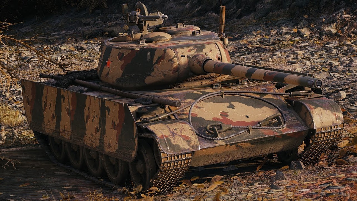 Говорят что это Паттон на 8 уровне, да еще и премиумный. 