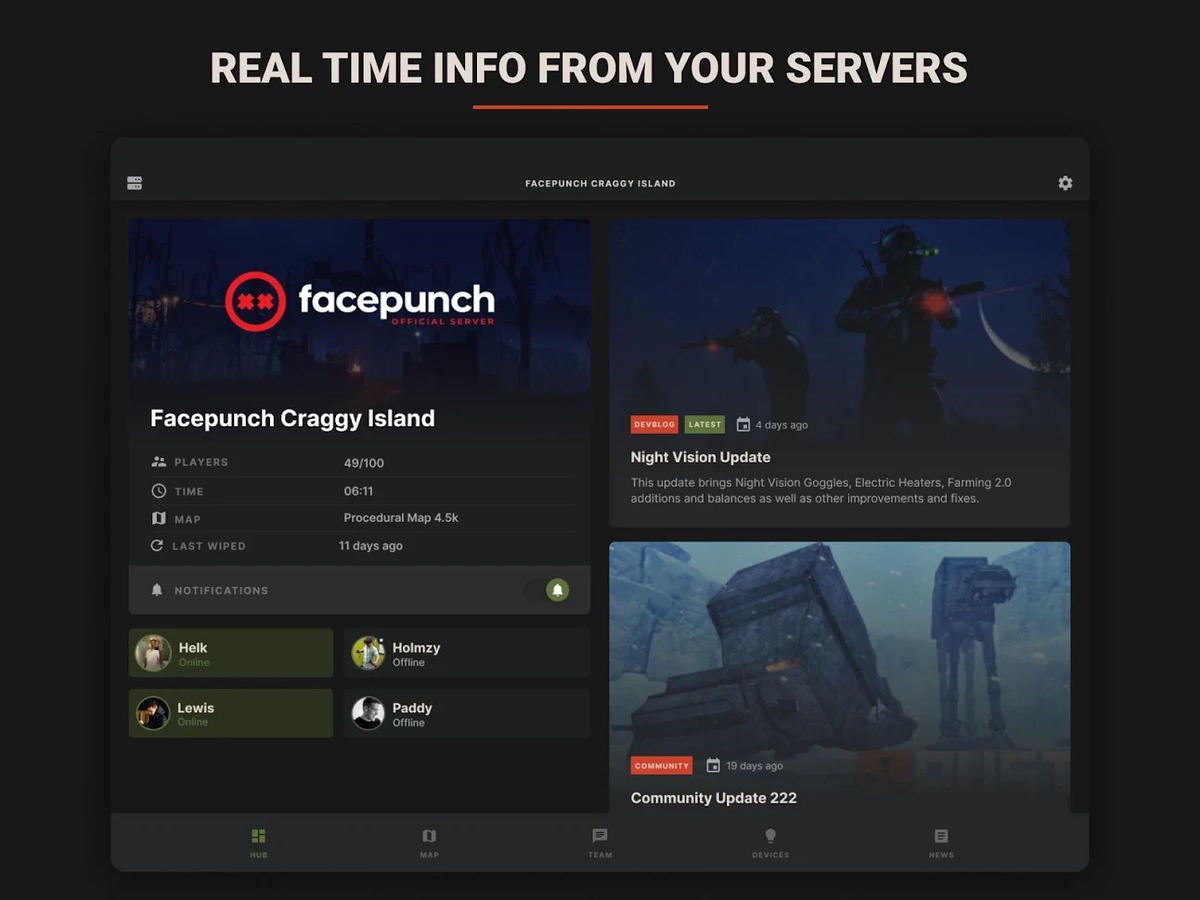 Раст + приложение. Facepunch игра. Официальные сервера раст. Раст компаньон.