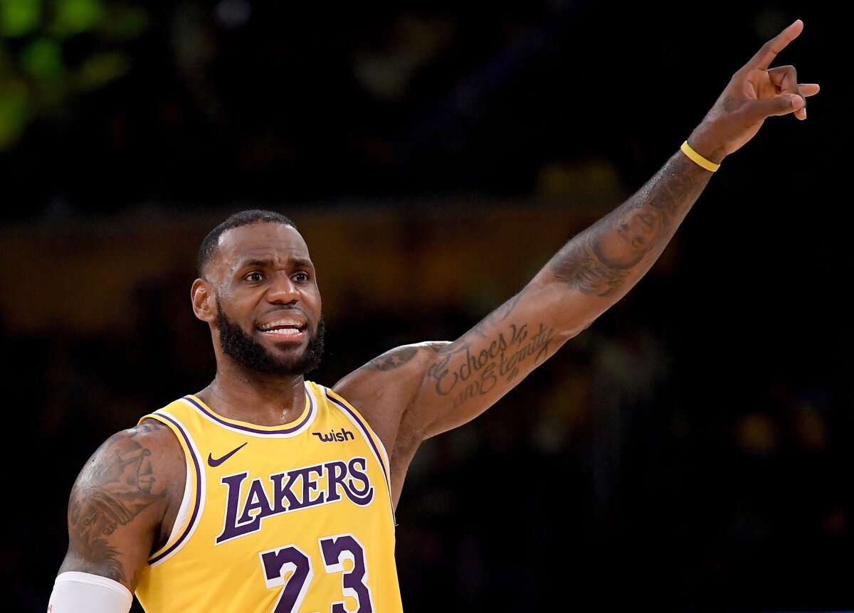 LeBron James, Harry How/Getty Images