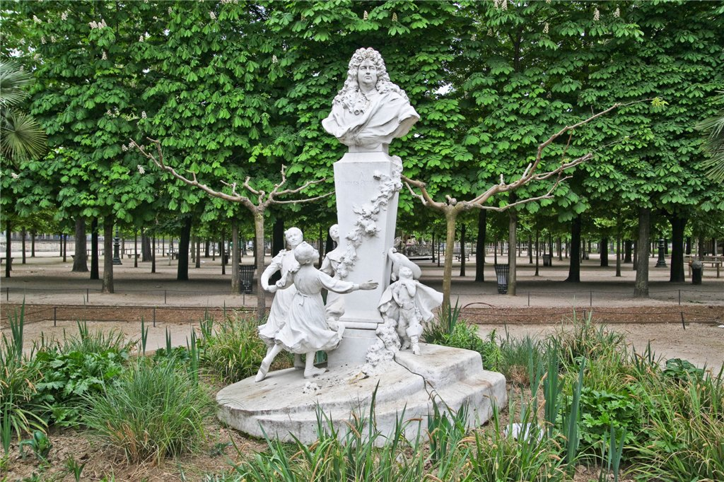 Памятник Шарлю Перро в парке Тюильри (Париж). Фото из открытых источников