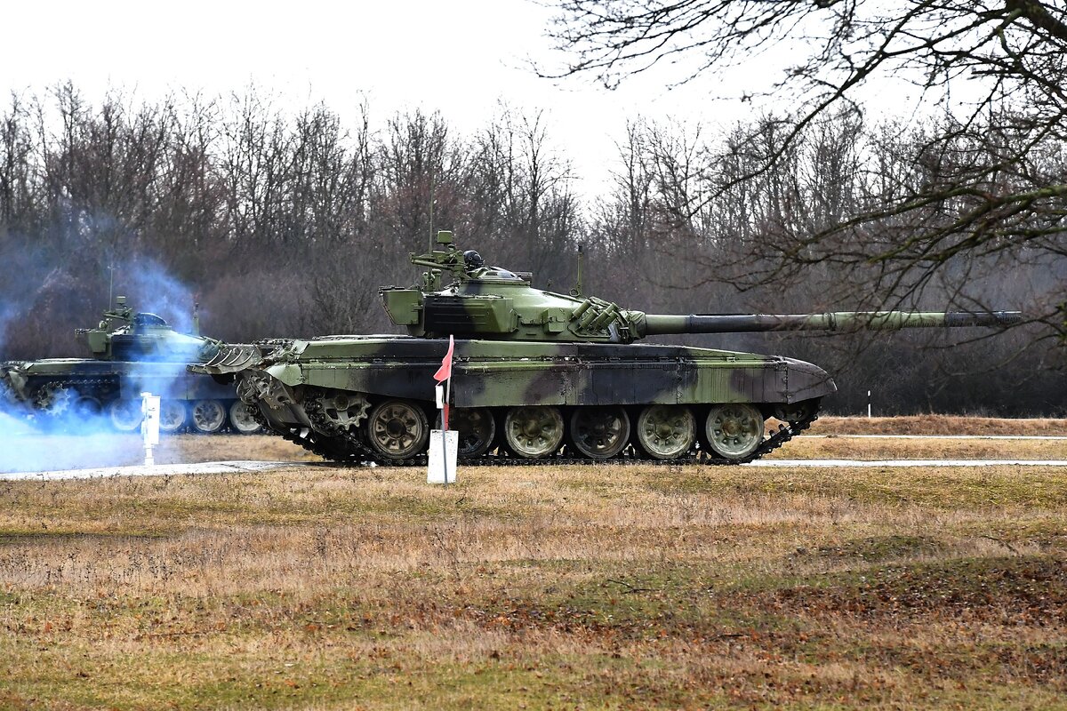 Последний довод танкопрома Сербии: Каков новый M-84 АС1. | Военные Машины |  Дзен