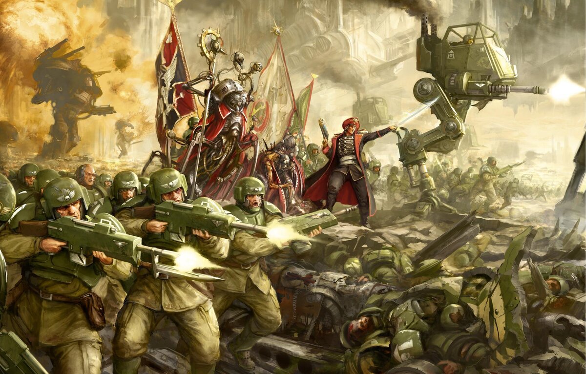 Warhammer 40k Имперская гвардия