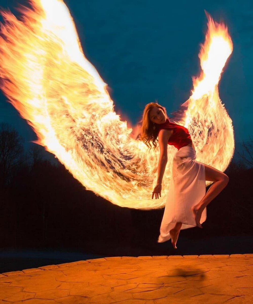 Ангел в огне