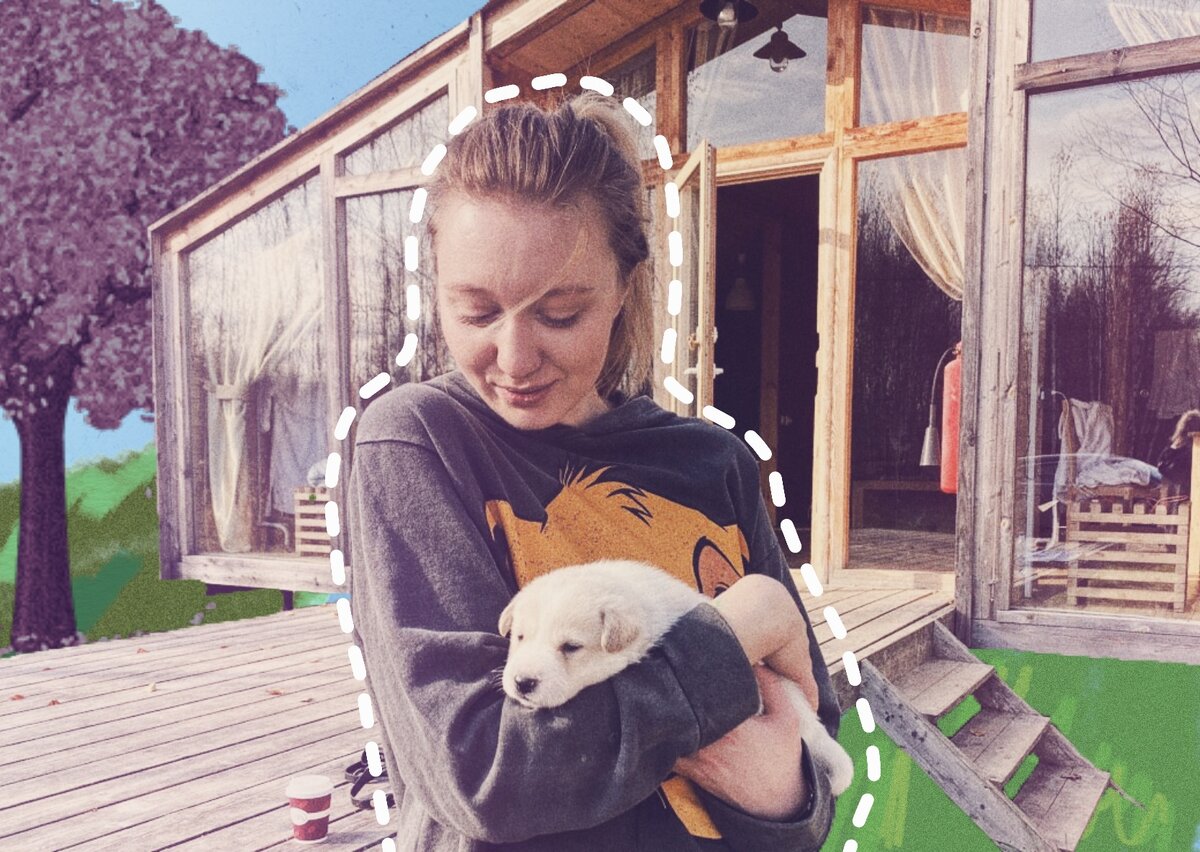 На этой иллюстрации Лео около 3 недель. День, когда я забрала его в семью