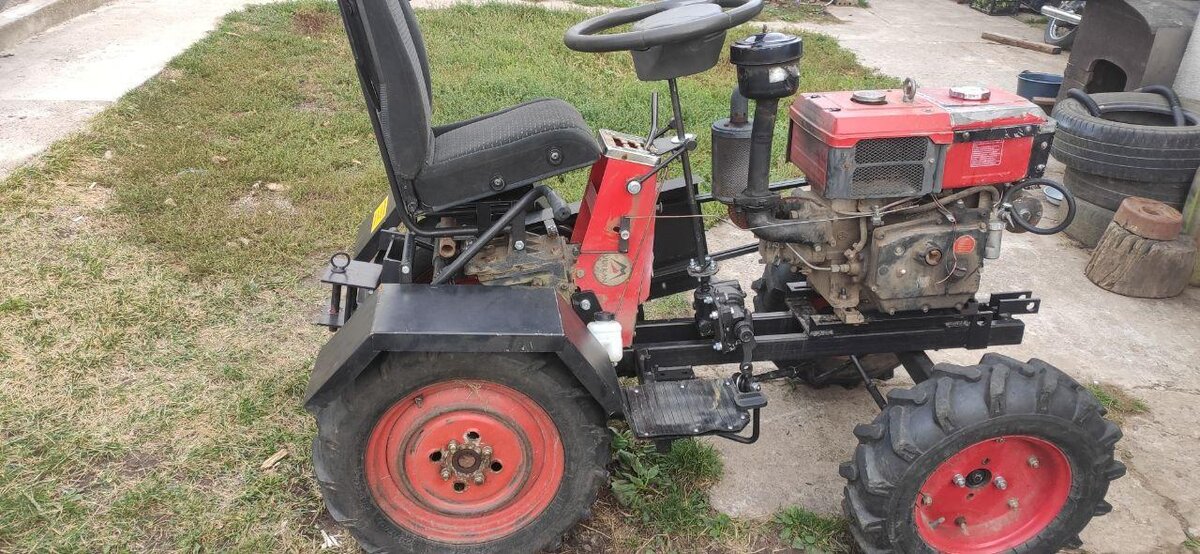 Минитрактор из мотоблока