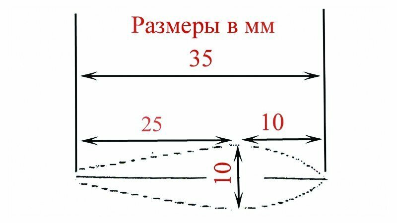 Маропедка блесна своими руками чертежи и размеры