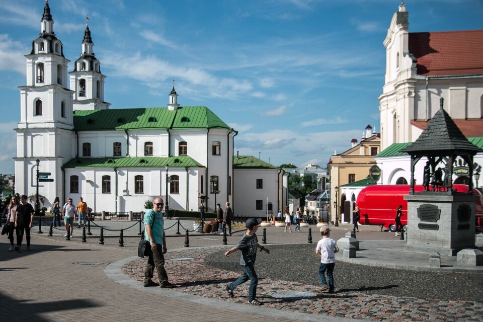 Старый город в минске фото