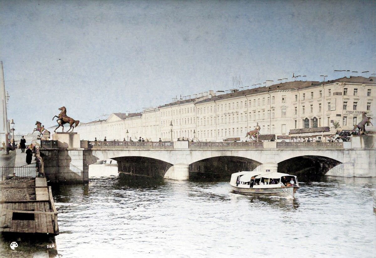 Аничков мост старые