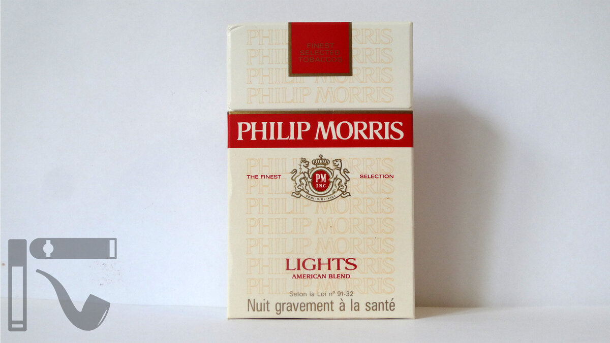 Что курили в 1990-х? Сигареты Philip Morris Lights | Уголок курильщика |  Дзен