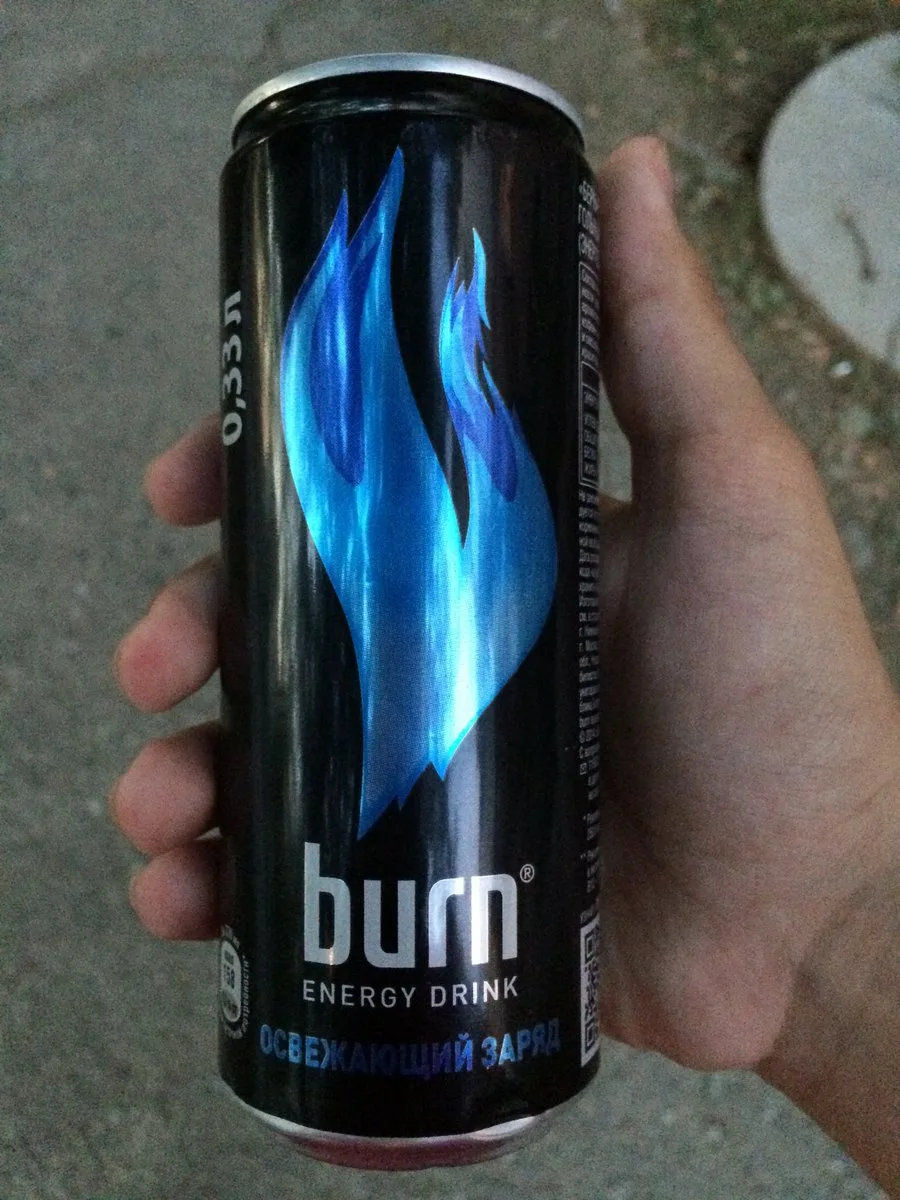 Burn blue