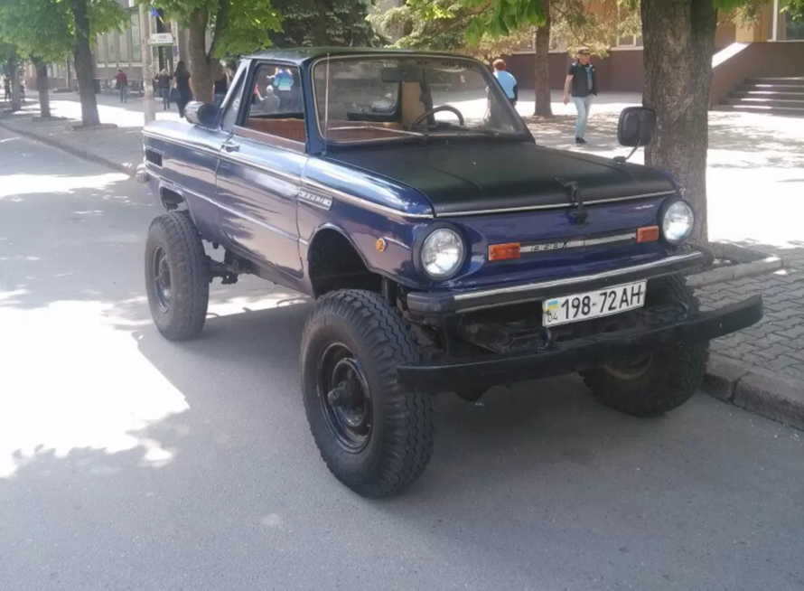 Переделка ЗАЗ 968м под внедорожник