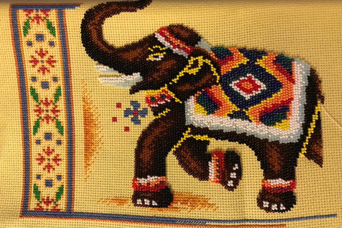 Фото работы автора. Работа в процессе