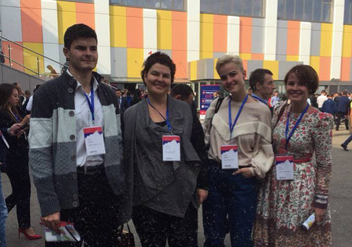 Фото из семейного архива. Участие в студенческих конференциях