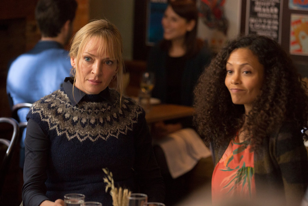 Ума Турман и Пенн Бэнджли в сериале. Источник ru.kinorium.com