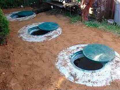 Септик из бетонных колец и схема работы