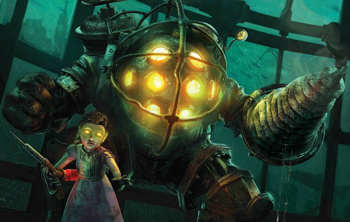 Скриншот к "BioShock". Косплей на эту сцену можно увидеть в галерее.