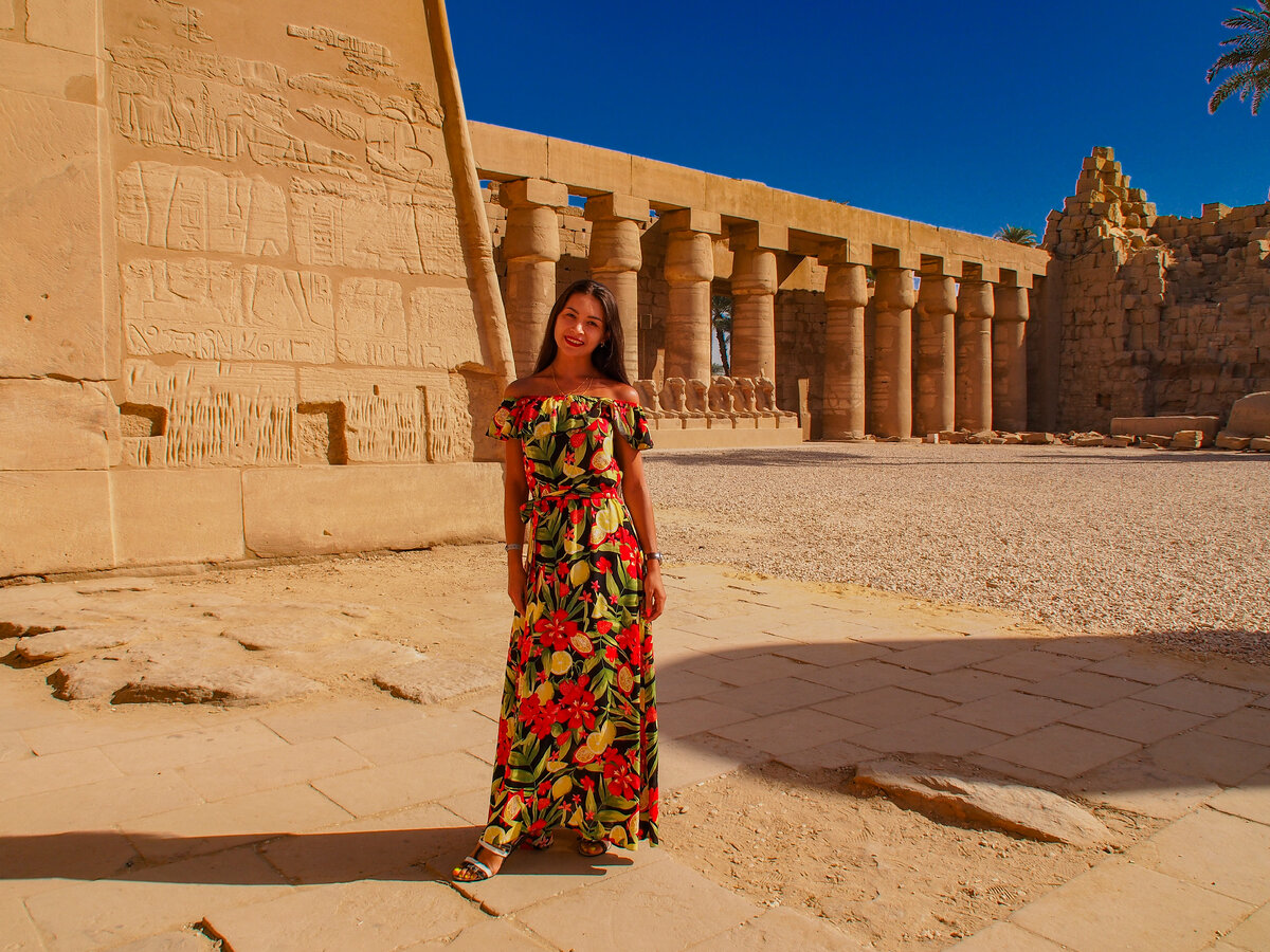 Территория Карнакского храма