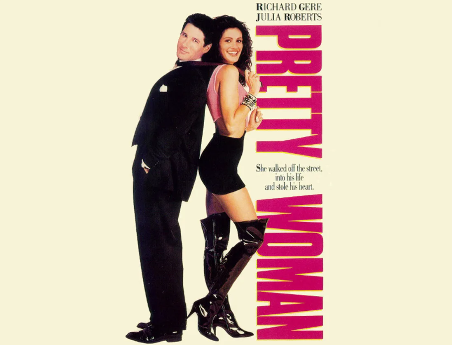 Официальный постер фильма. Любопытный факт - на фото тело не принадлежит Джулии Робертс. Ее голову просто приклеили к туловищу модели. Хотя зачем так сделали не понятно - у Джулии отличная фигура.