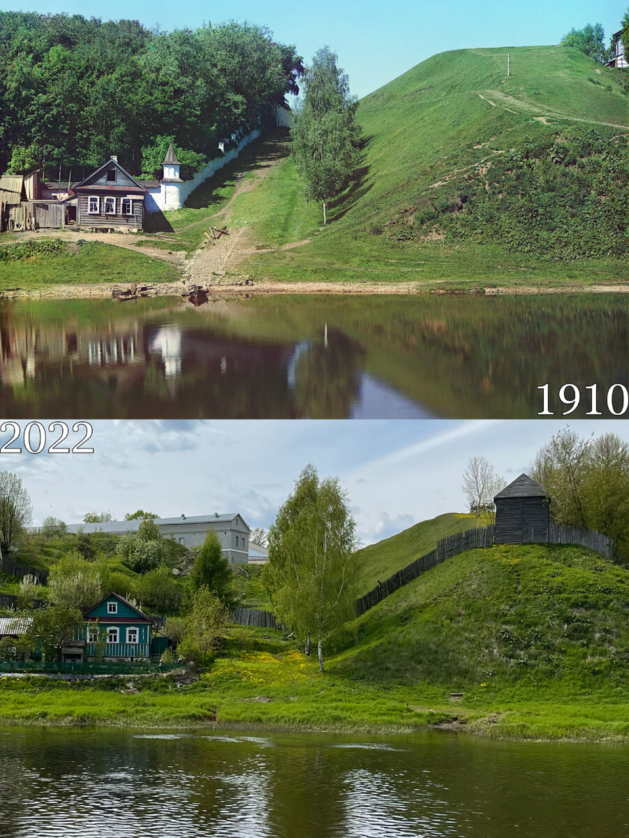 Торжок в цвете в 1910 году и эти же места в 2022! Повторил ракурсы  дореволюционного фотографа С.М. Прокудина-Горского | Now&Then Russia | Дзен