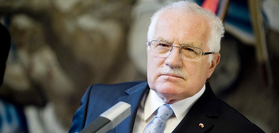 Экс-президент Чехии Вацлав Коаус. 
