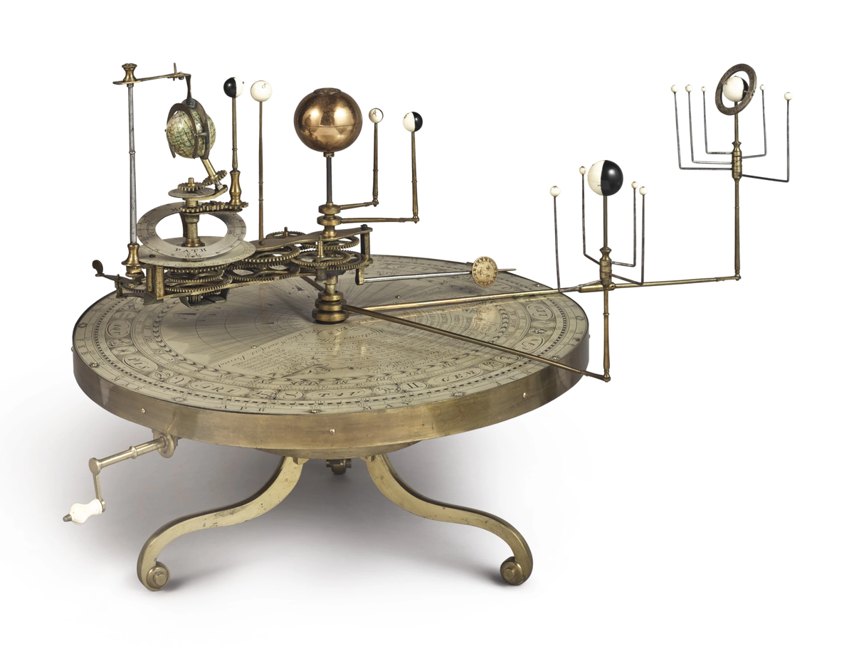 Планетарий 18 столетия. автор ДЖОН ХЭНДСФОРД