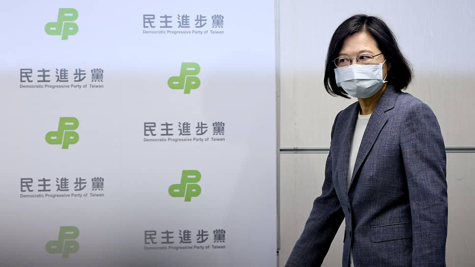 Фото: Ann Wang / Reuters📷Цай Инвэнь