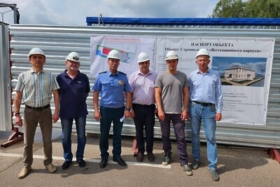    Вегетационный корпус в Пущине © Пресс-служба Главгосстройнадзора Московской области