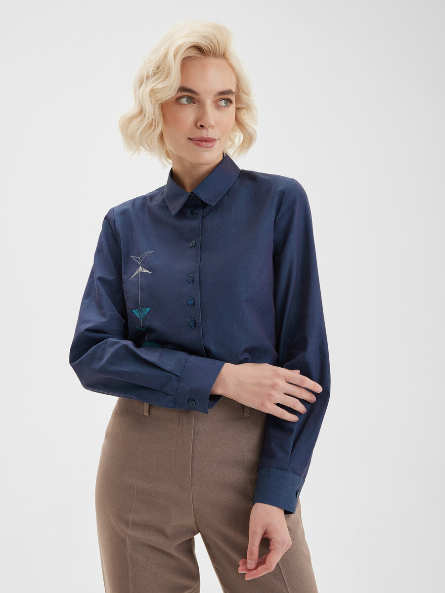 Блузка: 3 490 руб. (старая цена: 3 990 руб.) Модель: 81180101С3. Артикул ткани: БЛ112
Состав: 80% хлопок, 20% полиэстер