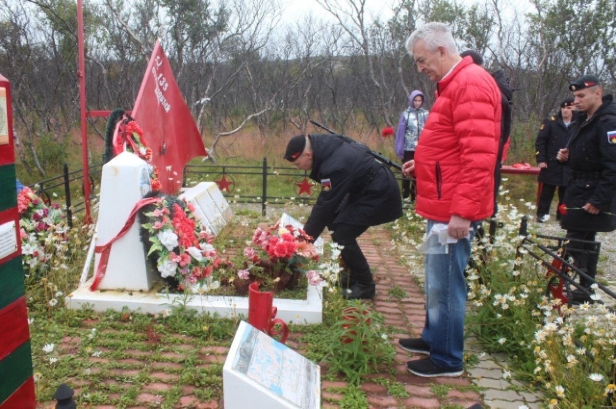    Звезду Победы установили на Рыбачьем