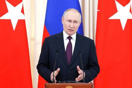    Владимир Путин назвал украинское контрнаступление провалом